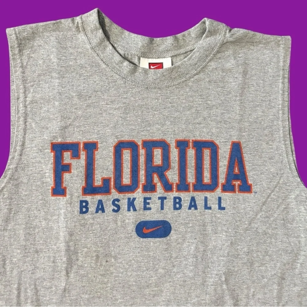 Y2K Nike Florida Basketball Sleeveless Tee